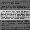 Carl Mayhak - City Briefs: Argus-Leader (Sioux Falls, South Dakota) - 3 Mar 1926