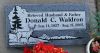Donald Waldron headstone