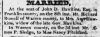 Married (16 Apr 1824, Weekly Raleigh Register, Raleigh, NC)