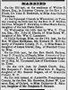 Married (28 Feb 1849, The Raleigh Regsiter, Ralegih, NC)