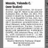 Yolanda C Scalze Massie Obituary