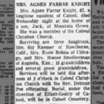 Agnes Culpepper Farrar