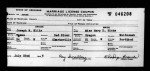 Arkansas, Marriage Certificates, 1917-1969