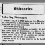 Arthur Carl Nay Obituary
