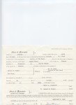 August Tietz and Myrtle (Mayhak) Marriage Cert.