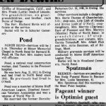 Bernard H Pond Obituary