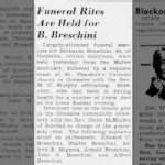 Bernardino Breschini Obituary