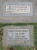 Betty Lou Irene Mulkins Mayhak and Charles William Mayhak Headstone