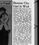 Betty Lou Phelan Marriage #1