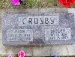 Brewer & Lydia Headstone