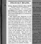 Bryant Bauguess - Insane, Escaped Custody