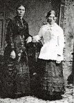 Catherine (Sauvage) Ravary and Her Daughter Mary Elizabeth Hart (Waldron)(1)