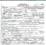 Certificate of Death