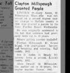 Clayton Millspaugh - Paroled (Larceny)