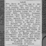Doris Mae Bartlett