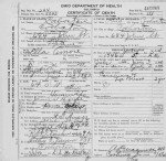 Ella House Amore Death Cert