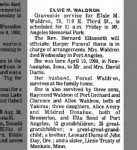 Elsie Margaret Durns
