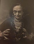 Emma dressed as a gypsy
