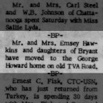 Emsey Kelso Hawkins & Family Move