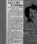 Eugene Franklin Sisk - Accidental Drowning