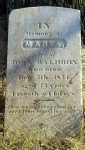 Findagrave  Maria Van Fleet Waldron