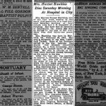 Harriet Virginia Tucker Hawkins Obituary