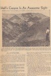 Hell's Canyon Article
