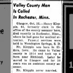 Henry L Kleppin Obituary