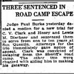 Henry and Lewis M Dischner Article Re: Escape