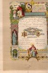 Herb Borchardt's baptismal certificate