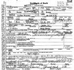 Idaho, Death Records, 1890-1966