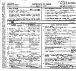 Idaho, Death Records, 1890-1966
