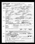 Indiana, Death Certificates, 1899-2011