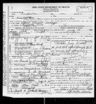 Iowa, Death Records, 1920-1940