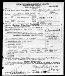 Iowa, Delayed Birth Records, 1856-1940