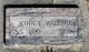 John Waldron headstone