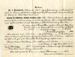Jonathan Whitted & Mary Hunter Marriage License