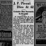 Joseph B Pisoni