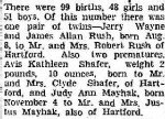 Judy Ann Mayhak - Birth Announcement