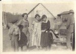 Kenneth Phipps, Mabel Davis Showers, Ruby Phipps, Jeanne Showers, Newton Phipps