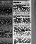 Lebo Murray Obituary
