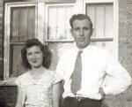 Lorraine with her brother, Ray Maihack
