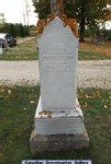 Mary Frances Thorne headstone - 1879-1882