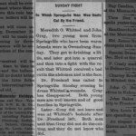 Meredith Whitted - Injured During Fight