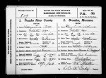 Montana, Marriage Records, 1943-1986