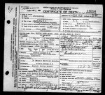 North Carolina, Death Certificates, 1909-1976