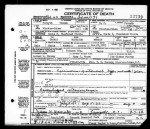 North Carolina, Death Certificates, 1909-1976