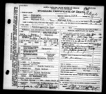 North Carolina, Death Certificates, 1909-1976