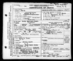 North Carolina, Death Certificates, 1909-1976
