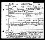 North Carolina, Death Certificates, 1909-1976